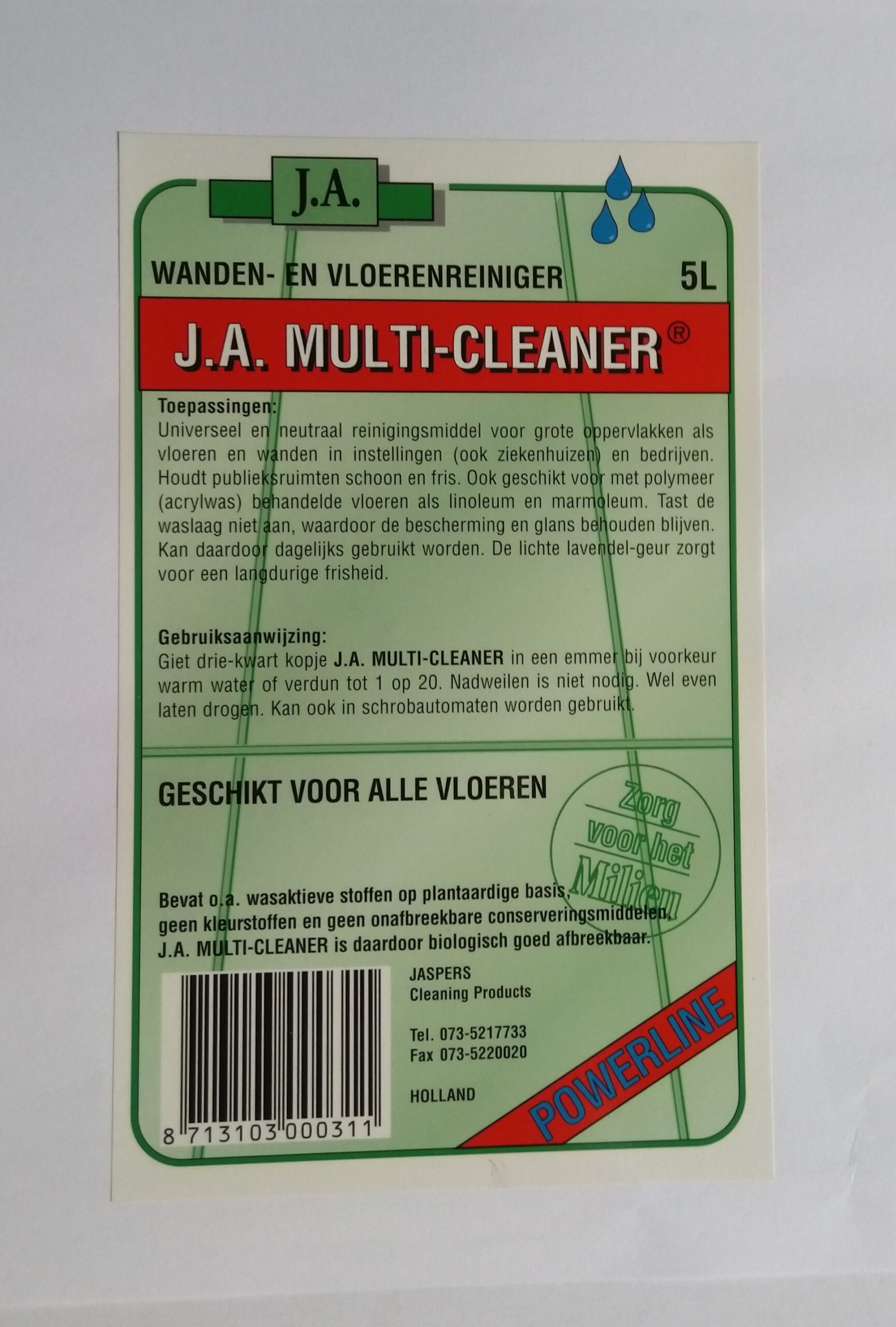 J.A. Multi Cleaner