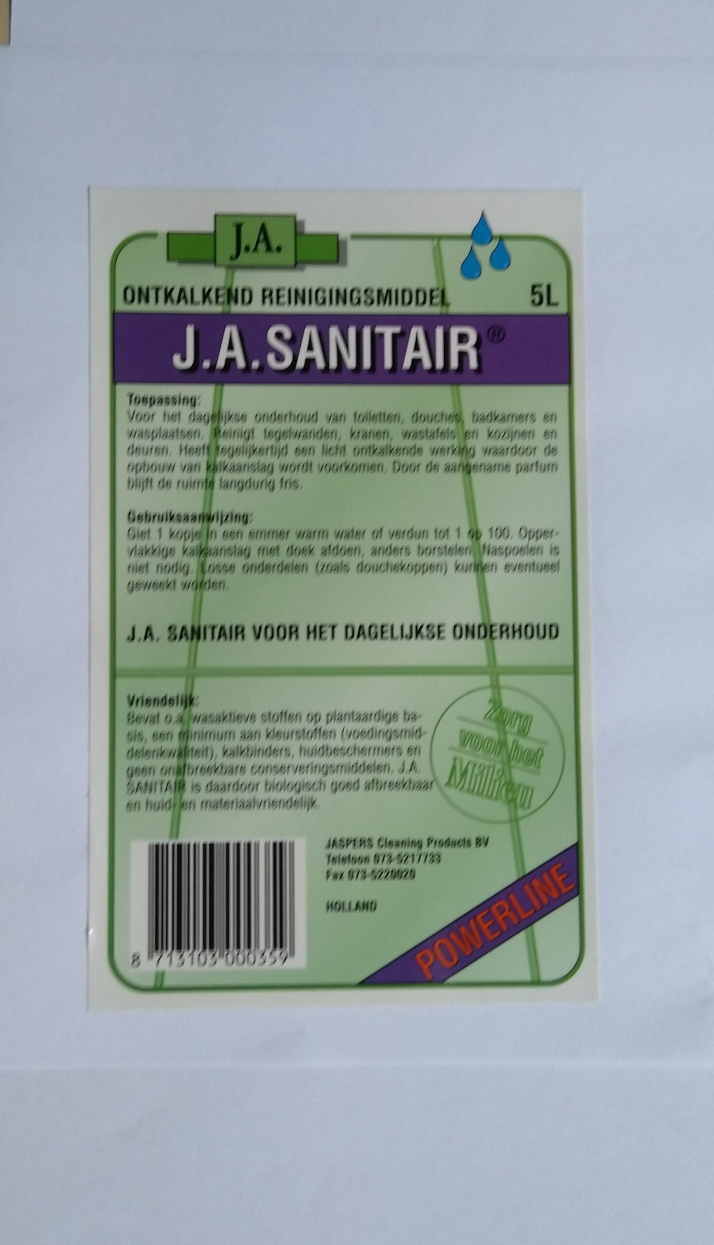 J.A. Sanitair